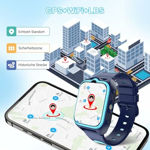 IOWODO Kinder Smartwatch Z30